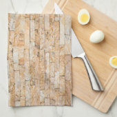 Gesteinsmuster Geschirrtuch (Viertel Falte)
