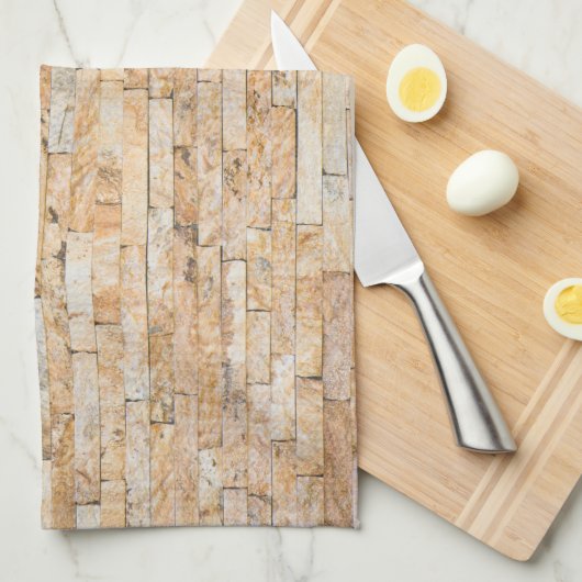 Gesteinsmuster Geschirrtuch (Viertel Falte)