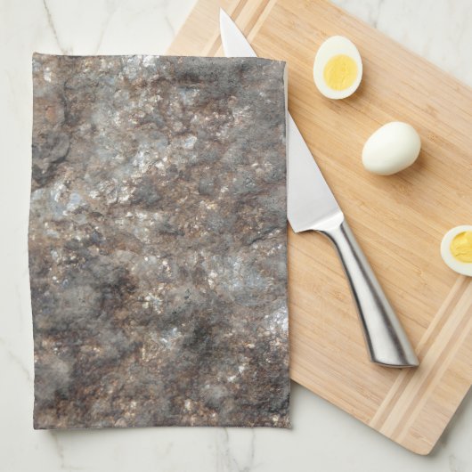 Gesteinsmuster Handtuch (Viertel Falte)