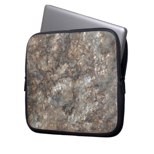 Gesteinsmuster Laptopschutzhülle (Vorderseite Links)