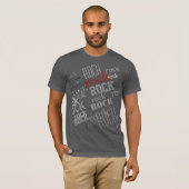 Gesteinsmuster T-Shirt (Vorne ganz)