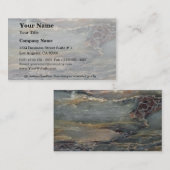 Gesteinsschichten Visitenkarte (Vorne/Hinten)