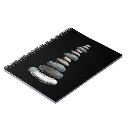 Gesteinsstapler Notizblock (Linke Seite)