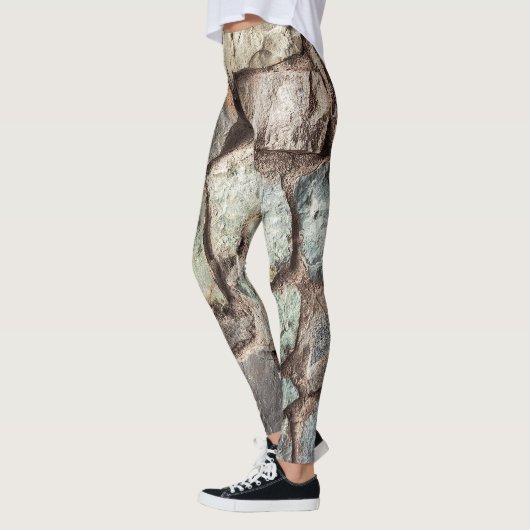 Gesteinswandstruktur Leggings (Links)