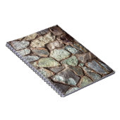 Gesteinswandstruktur Notizblock (Rechte Seite)