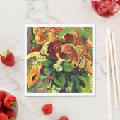 Gestel - Stillleben mit Tiger Lilies Serviette (Beispiel)