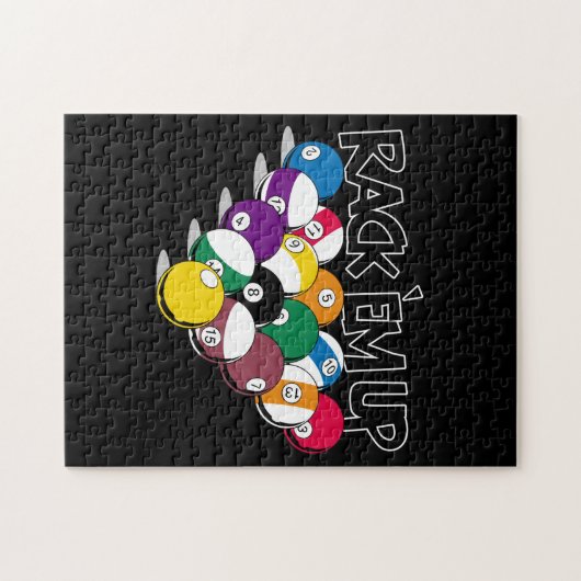 Gestell-EM herauf Pool Puzzle (Horizontal)