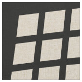 Gestell für kariertes Linen Stoff (Nahaufnahme)