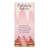 Gestell-Karten-Bäckerei Busniess, Werbekarte (Hinten)