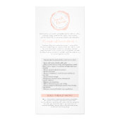 Gestell-Karten für Lancaster-Plazenta Co. Werbekarte (Vorne)