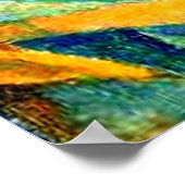 Gestellmalerei, Hafen von Mallorca, Poster (Ecke)