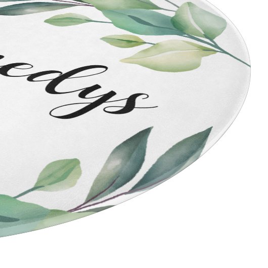 Gestellte Familienname Jahr Blumenblätterung Schneidebrett (Ecke)