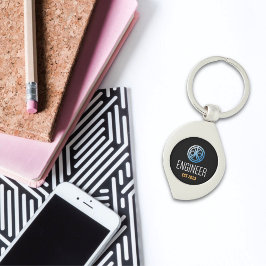 Gestellte Ingenieurin , Ingenieurstudium nach Maß Schlüsselanhänger