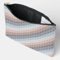 GESTELLTE SCHADE AUS GEOMETRISCHEM BROWN UND BLAUE