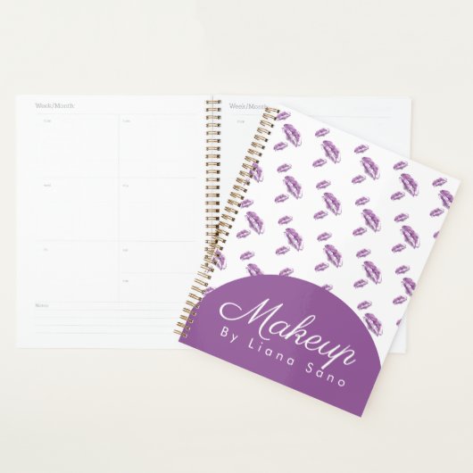 Gestempelte Lippen Künstlerische Ernennung Planer (Anzeige)