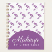 Gestempelte Lippen Künstlerische Ernennung Planer (Vorderseite)