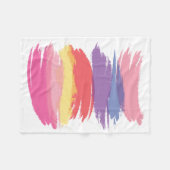 Gesten #3 fleecedecke (Vorderseite (Horizontal))