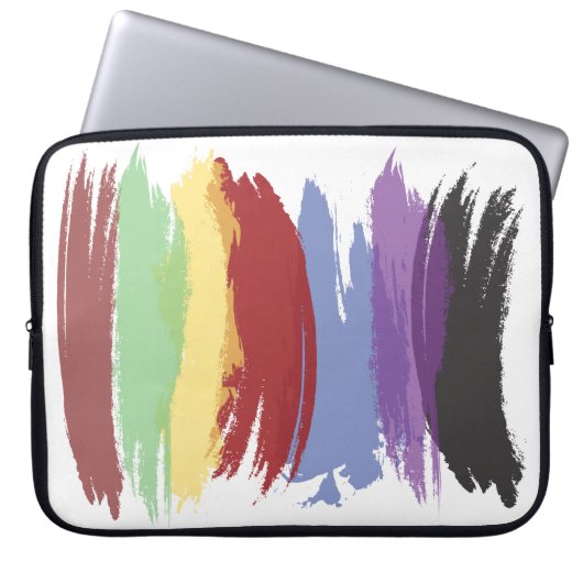 Gesten #4 laptopschutzhülle (Vorderseite)