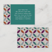 Gesteppte Batik-Visitenkarte Visitenkarte (Vorne/Hinten)