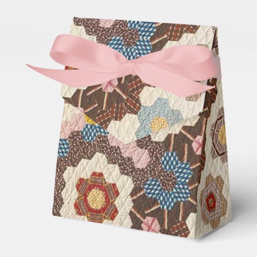Gesteppte falsche Geschenkbox Geschenkschachtel (Vorderseite)