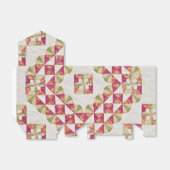 Gesteppte Imitat Geschenkboxen Geschenkschachtel (Ungefaltet)