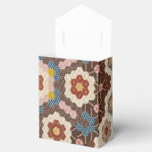 Gesteppte Imitat Geschenkboxen Geschenkschachtel (Geöffnet)