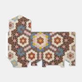 Gesteppte Imitat Geschenkboxen Geschenkschachtel (Ungefaltet)