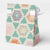 Gesteppte Imitat Geschenkboxen Geschenkschachtel (Rückseite)