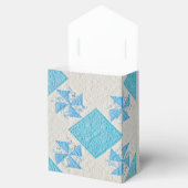 Gesteppte Imitat Geschenkboxen Geschenkschachtel (Geöffnet)