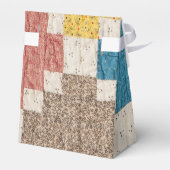 Gesteppte Imitat Geschenkboxen Geschenkschachtel (Rückseite)