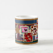 Gesteppte Kaffee-Tasse Kaffeetasse (Mittel)