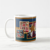 Gesteppte Kaffee-Tasse Kaffeetasse (Links)