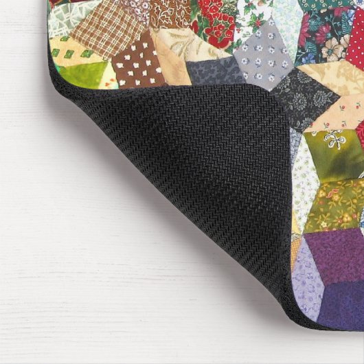 Gesteppte Sterne Mousepad (Ecke)