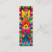 Gesteppte Visitenkarten! Mini Visitenkarte (Rückseite)