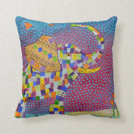 Gesteppter Elefant Kissen