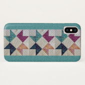 Gesteppter iPhone X Kasten Case-Mate iPhone Hülle (Rückseite (Horizontal))