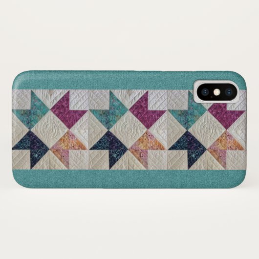 Gesteppter iPhone X Kasten Case-Mate iPhone Hülle (Rückseite (Horizontal))