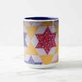 Gesteppter Kaffee Tasse (Zentrum)