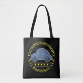 gesteppter Wagen Tasche (Vorderseite)