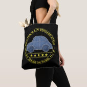 gesteppter Wagen Tasche (Von Nahem)