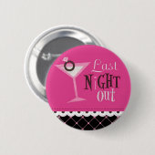 Gestern Abend heraus Button (Vorne & Hinten)