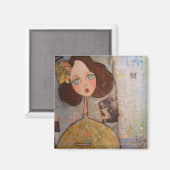 Gestern Erinnerungen...immer in unserem Herzen Magnet (Vorderseite/Rückseite)