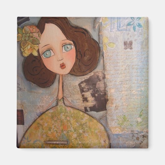 Gestern Erinnerungen...immer in unserem Herzen Magnet (Vorne)