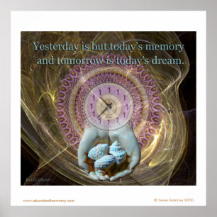 Gestern ist nur noch das heutige Gedächtnis... Poster