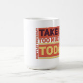 Gestern - Klassische Tasse (Mittel)