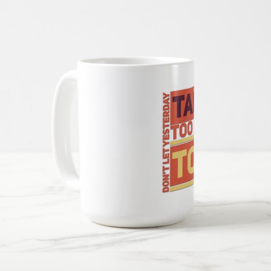 Gestern - Klassische Tasse (Vorderseite Links)