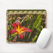 Gestern Lily nach dem Regen Mousepad (Mit Mouse)