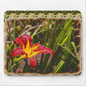 Gestern Lily nach dem Regen Mousepad (Vorne)