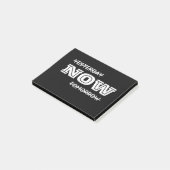 Gestern morgen post-it klebezettel (angewinkelt)