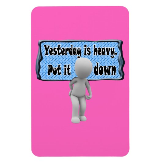 gestern schwer magnet (Vertikal)